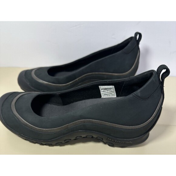 MERRELL Plaza Ballet Women's 8.5 EU 39 Black Slip On Comfort Ortholite Leather - Picture 11 of 14